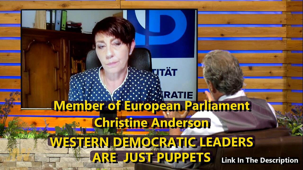 Mep Christine Anderson Western Democratic Leaders Are Just Puppets