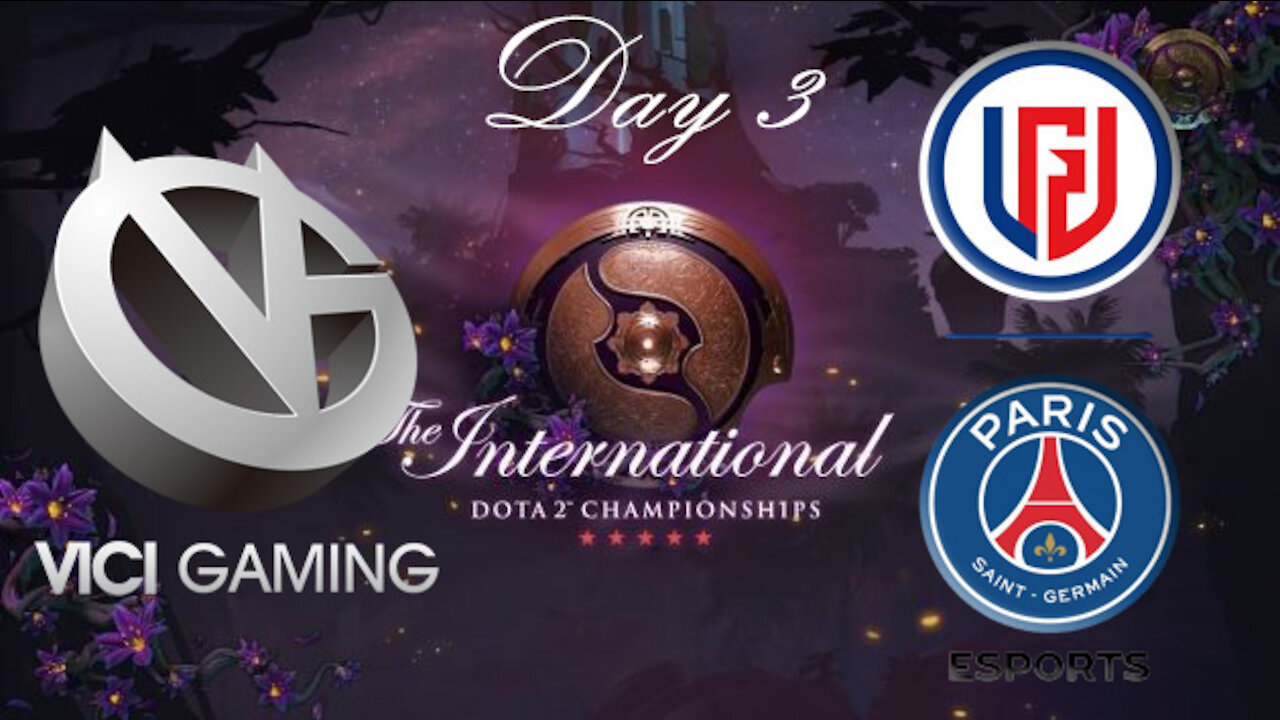 PSG LGD Vs Vici Gaming Full Match Game 1 Dota 2 TI 10 Group Stage