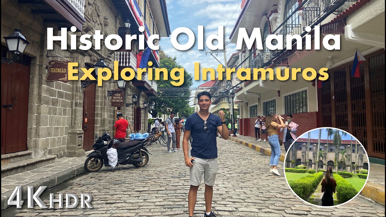 Intramuros Old Manila Historic Walled City Walking Tour Philippines