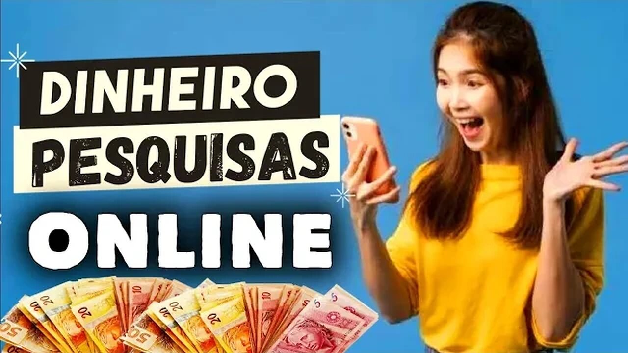 Como ganhar dinheiro respondendo pesquisas online DICAS RÁPIDAS