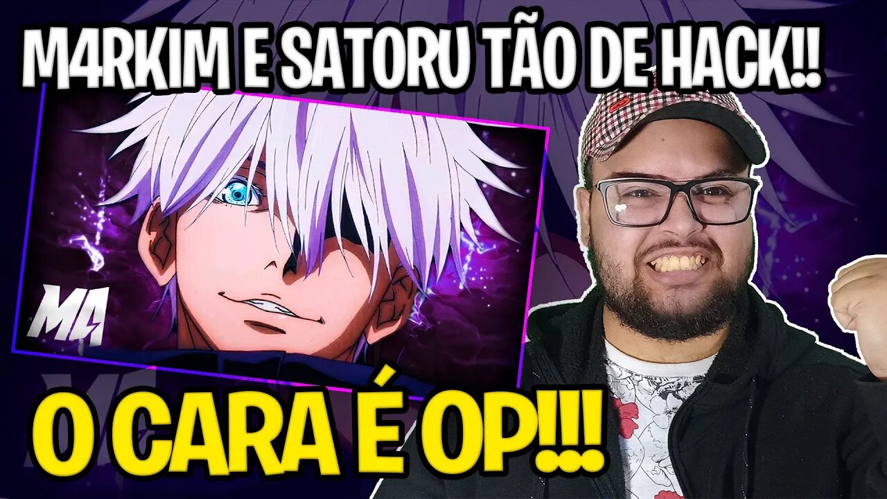 Reagindo A Rap Do Satoru Gojo Jujutsu Kaisen Roxo Prod Theskybeats