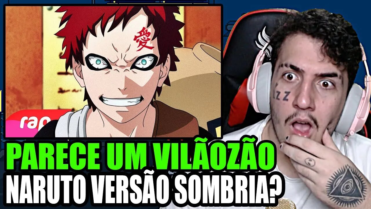 É UM NARUTO DO MAL REAGINDO ao Rap do Gaara Naruto CAIXÃO DE