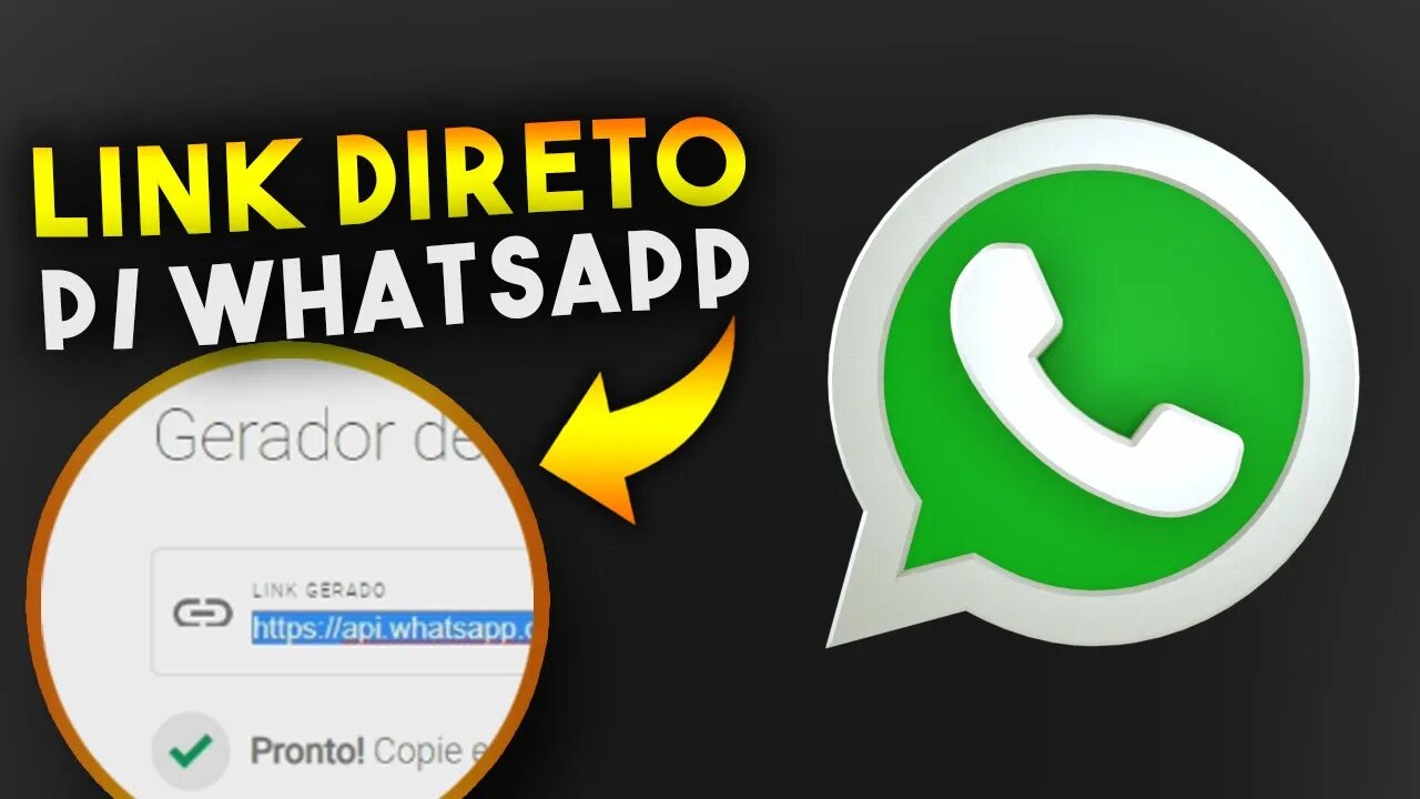 Como CRIAR LINK DIRETO Para WhatsApp MENSAGEM PERSONALIZADA