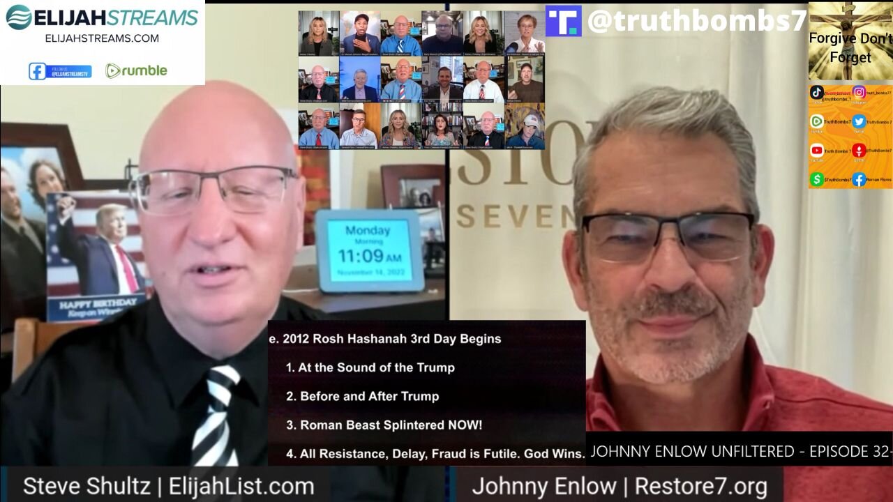 Elijah Stream With Johnny Enlow Unfiltered Episode