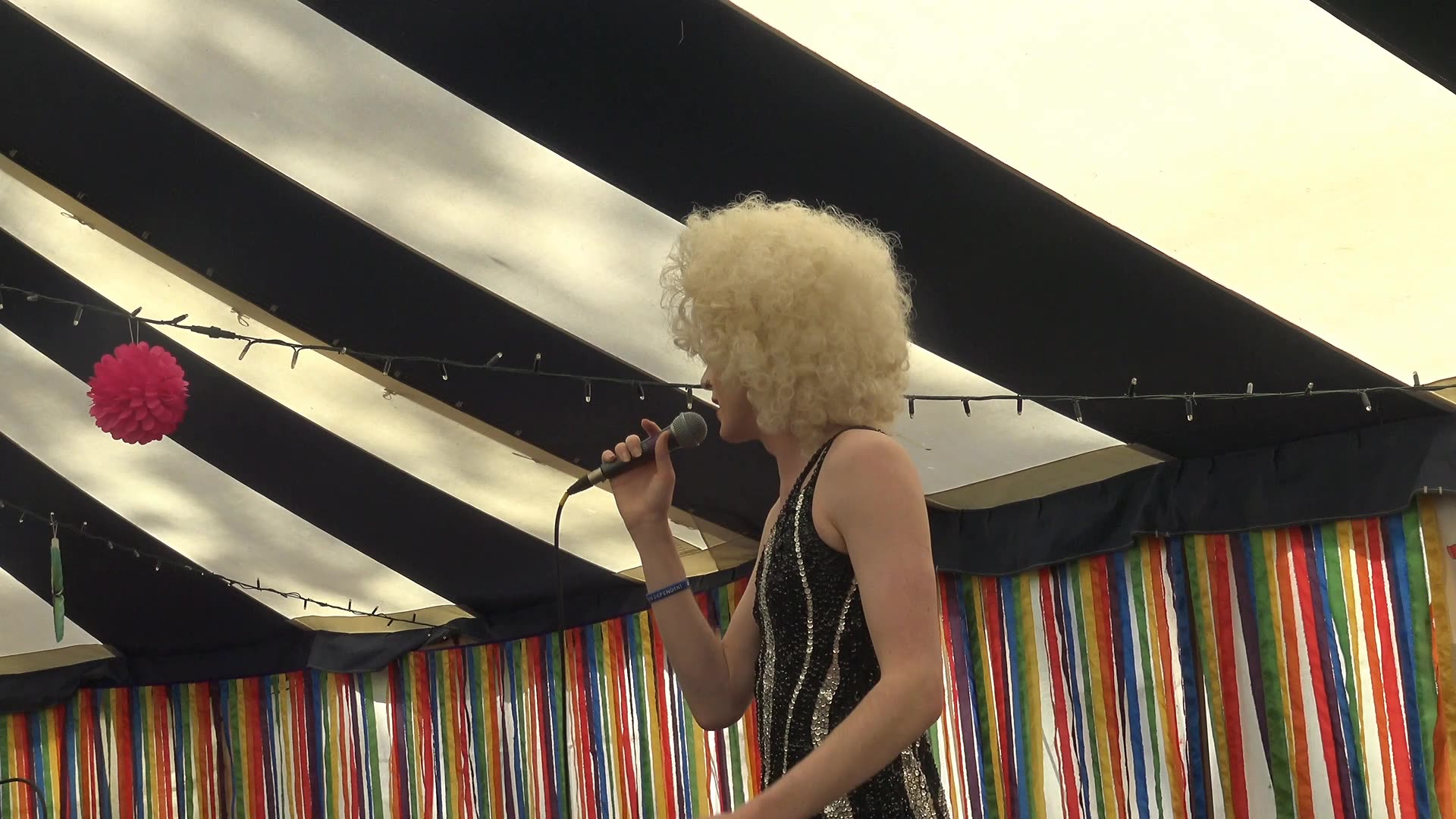 Tavistock Devon First Gay Lgbtqia Pride Miss Lightening Entertainer