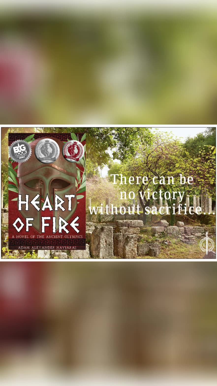 A Silver Victory For Heart Of Fire A Novel Of The Ancient Olympics