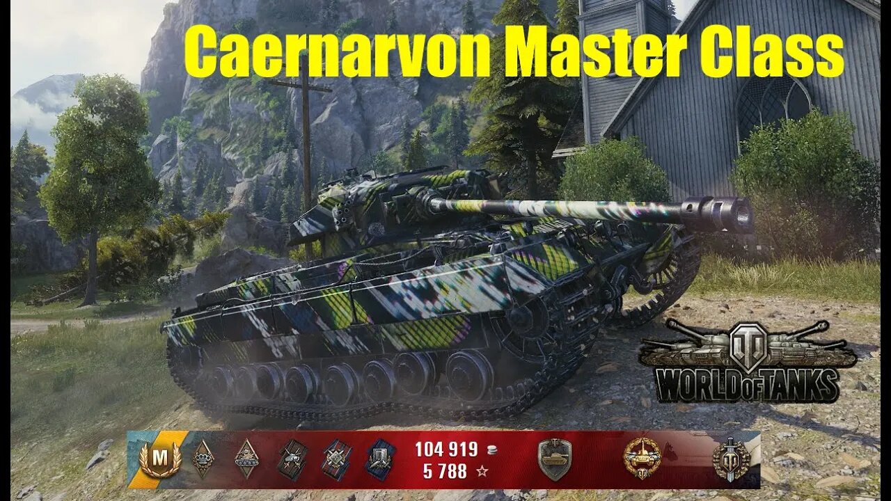 Caernarvon 7K Damage 6 Kills Serene Coast World Of Tanks