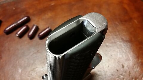 1911 Build 9, Part 3, Magwell blending on HF Mini mill