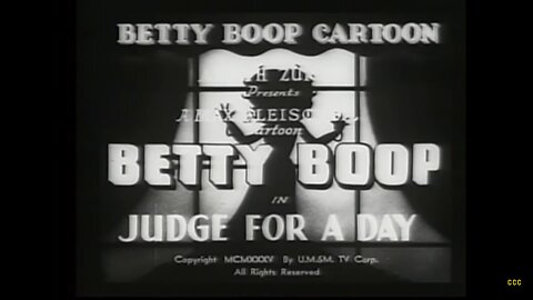 Betty Boop - Judge For A Day (1935)