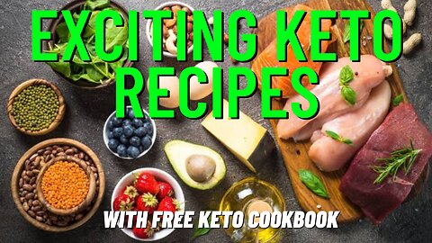 EASILY STICK TO YOUR KETO DIET WITH TASTY MEAL IDEAS (FREE KETO BOOK)