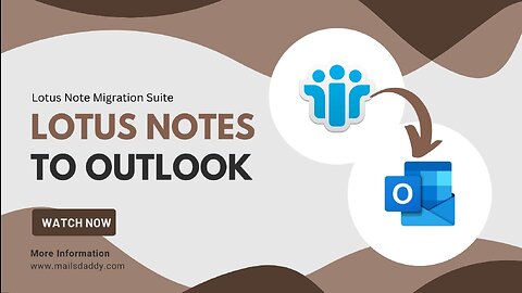 Lotus Notes to Office 365, Live Exchange, and Outlook PST Migration