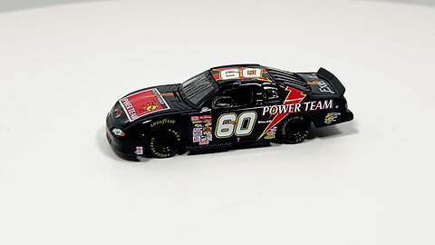 NASCAR #60 GEOFFREY BODINE 2000 POWER TEAM 1/64 MONTE CARLO STOCK CAR BY ACTION