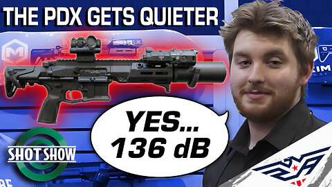 Shortest Suppressed Rifle? MAXIM DEFENSE Gets Quieter...NEW PDX:SD | SHOT SHOW 2023