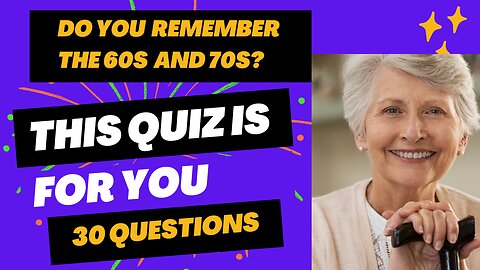 Time Machine Trivia: Groove Through the 60s & 70s with a fun quiz!"