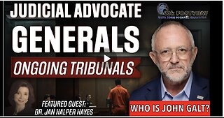 JMC W/ DR JAN HALPER HAYES-Judicial Advocate Generals - Ongoing Tribunals JGANON, SGANON