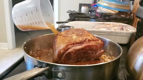 Speed Cooking Apple Cider Pork Roast