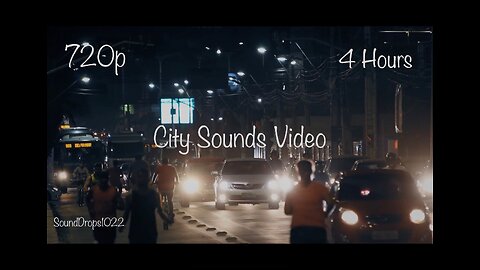 Experience 4 Hours Of Stress Relieving City Sounds