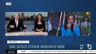 Girl Scout cookie season kicks off