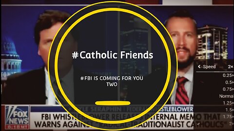 #FBI IS COMING FOR YOU Catholic friends #LATINMASS #EXTREMISTS