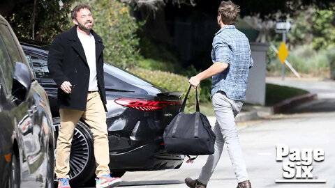 Ben Affleck hangs with ex Jennifer Garner's boyfriend, John Miller