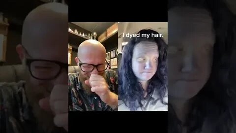 Now that is funny 🤣 !!! Hairdresser reacts to #shorts hair fail