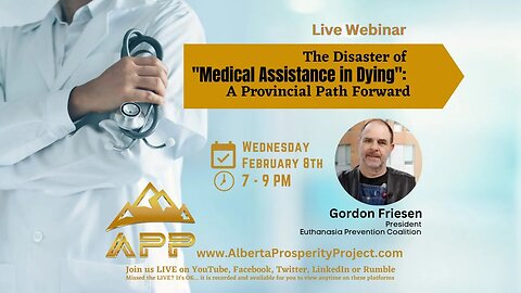 The Disaster of "Medical Assistance in Dying": A Provincial Path Forward