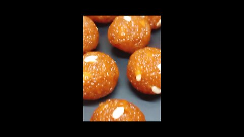 Indian famous festival desert motichur laddu recipe