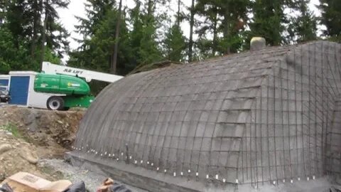 Concrete Quonset Hut Underground Building