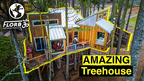 Family's Luxurious Treehouse is a Castle in the Sky