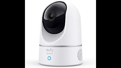 eufy security Solo IndoorCam P24, 2K, Pan & Tilt, Indoor Security Camera, Wi-Fi Plug-in Camera,...