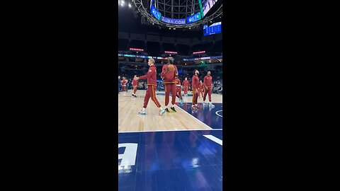 First time courtside at Timberwolves game