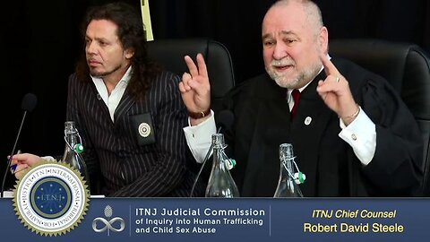 CHIEF COUNSEL ROBERT DAVID STEELE TNJ SEATING ( CHILDTRAFFICKING ADRENOCHROME SATANIC RITUALS)