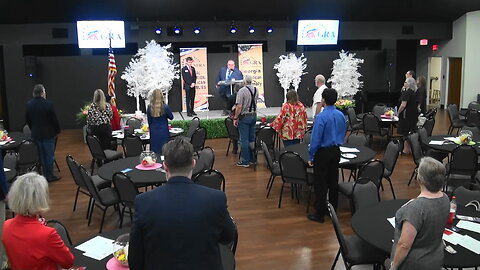 Matthew Paul Hardwick leads GRA in Pledge of Allegiance 04/27/24