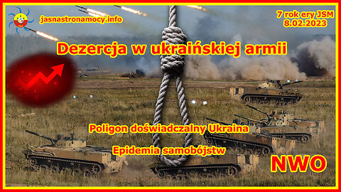 Dezercja w ukraińskiej armii Poligon doświadczalny Ukraina Epidemia samobójstw NWO