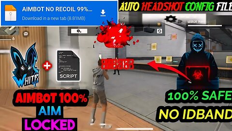 Free Fire Auto Headshot Config File🎯🌠 Macro Aimbot + No Recoil Regedit ‼️ Antiban VIP Script 👽