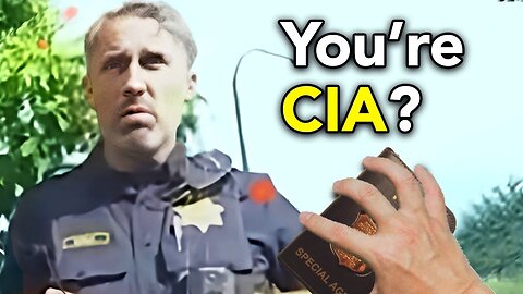 When Idiot Cops Get Caught By CIA Agents