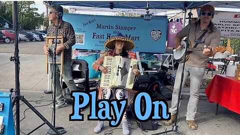 Hillcrest Live: Original Clawhammer Banjo Song "Play On" with Banjo, Accordion and Washboard