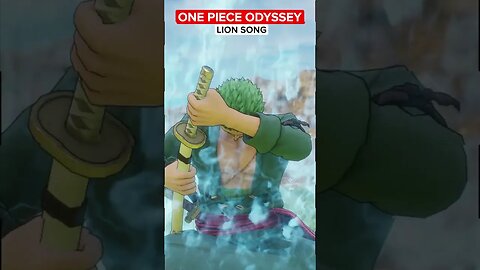 LION SONG (Shishi Sonson) - ONE PIECE ODYSSEY | Roronoa Zoro [4K 60FPS] #shorts