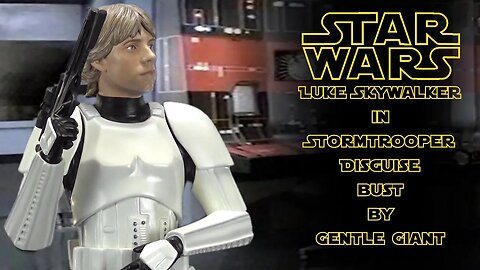 Star Wars Luke Skywalker in Stormtrooper Disguise bust by Gentle Giant