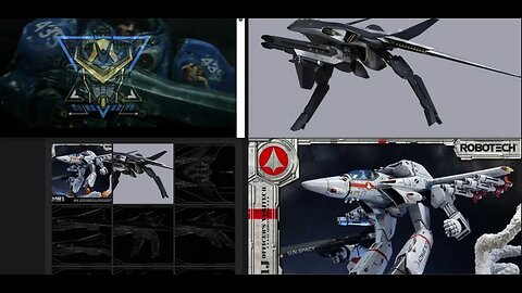 Star Atlas Calico ATS Enforcer Robotech Veritech Fighter 2023-01-27