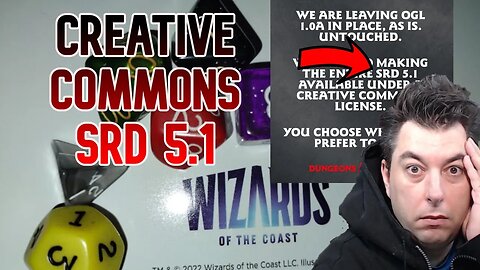 WOTC Open Gaming For All With The Standard Reference Document 5.1 Entering Creative Commons