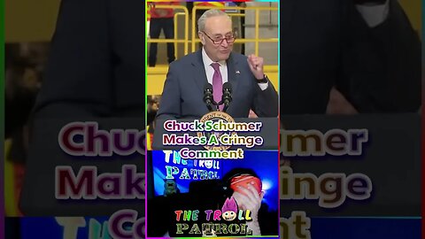 Chuck Schumer TRIES To Dunk On Trump 😂 But Just Comes Off Cringe #shorts #senate #trump