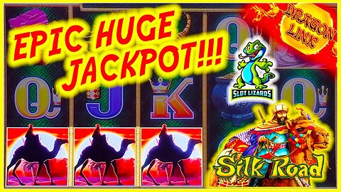 ZERO TO HERO MEGA JACKPOT!!! Dragon Link Silk Road Slot UNBELIEVABLE SESSION!