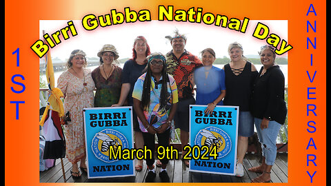 Birri Gubba National Day Part 1 with Aunty Patsy & Tine