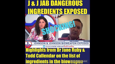 J & J JAB INGREDIENTS LIST EXPOSED