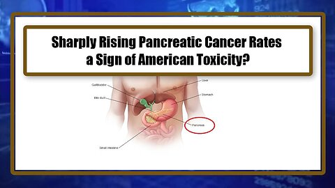 Sharply Rising Pancreatic Cancer Rates a Sign of American Toxicity?