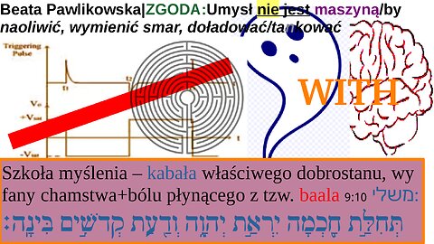 Beata Pawlikowska|ZGODA:Umysł nie jest maszyną/by naoliwić, wymienić smar, doładować/tankować