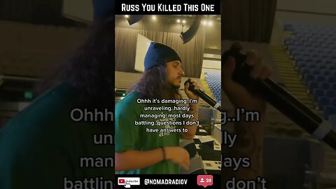 @russdiemon Killed It With The Vocals 🎙️🎙️🎙️#shorts #viral #tiktok #nomadradio #fyp #clips #rnb