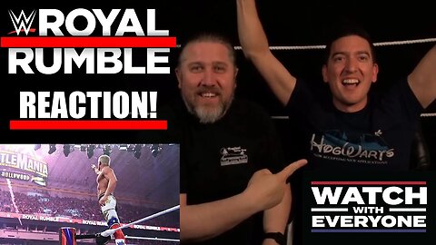 Men's Royal Rumble Match Reaction! (2023)