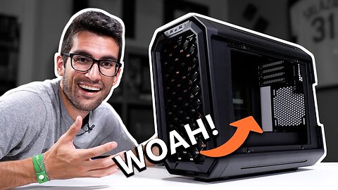 Building an INVERTED PC in the Antec Dark Cube!